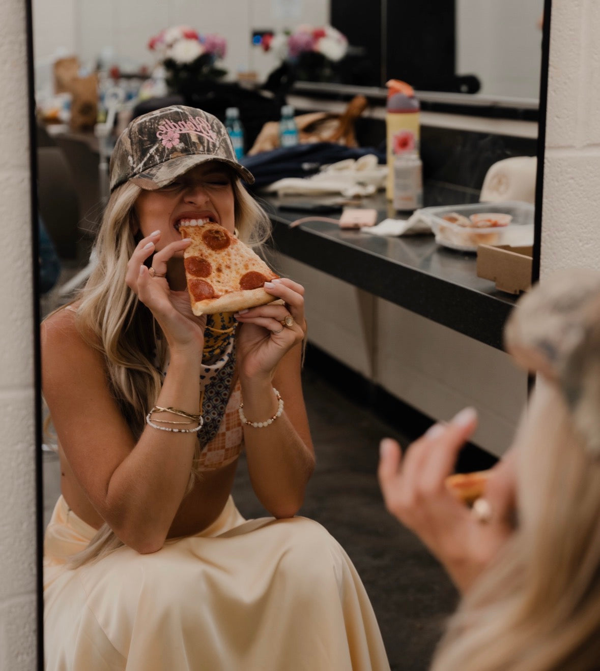 Blondie Camo Hat