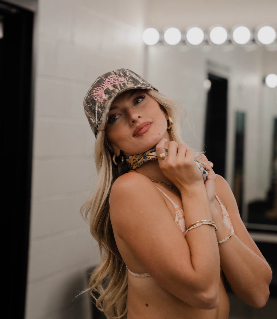 Blondie Camo Hat